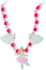 Kreatywny Naszyjnik DIY BALETNICA Wróżka Koraliki