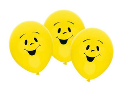 Balony "Uśmiechy", 6 szt.