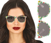 Okulary Imprezowe HAWAJSKIE Tropikalne Kwiaty