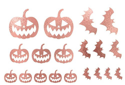 TATUAŻE Zmywalne Dynia Nietoperze Halloween 40szt.