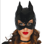 Maska Kobieta Kot Kocica Z Uszami Czarna Strój