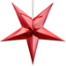 Gwiazda papierowa, 70cm, czerwony, 1 szt.