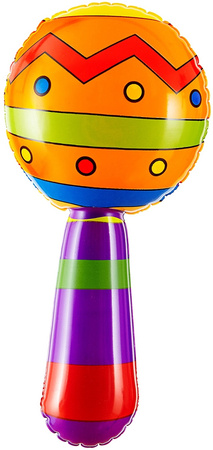 Dmuchany Marakas Grzechotka Instrument 20cm