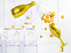 Balony Pastelowe Białe Urodziny 12cm 25szt.