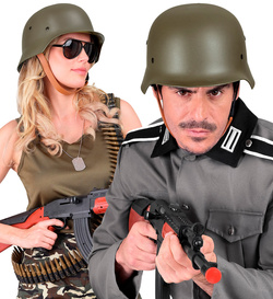 HEŁM Wojskowy ŻOŁNIERZA Zielony Wojsko Militaria