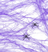 Pajęczyna na Halloween, fiolet 60g, 1 op.