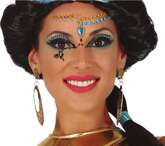 Naklejki Biżuteria 3D na Twarz Klopatra Egipcjanka