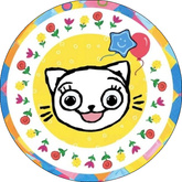 Opłatek tortowy 14 cm, Kotka Kici Kici 1 szt.