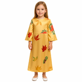 Strój Kostium Sukienka PANI JESIEŃ Liście 110/116