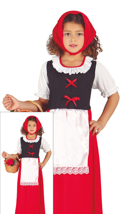 Kostium Strój PASTERKA Chłopka Kapturek 5-6 lat