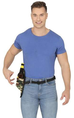 Uchwyt na butelkę z paskiem, 1 szt.