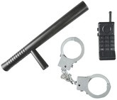 Zestaw POLICJANTA Akcesoria Policja Pałka Kajdanki