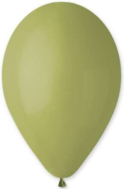 Balony G110 pastel 12"- zielone oliwkowe 98/ 25szt