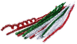 Metaliczne druciki kreatywne, 30cm, 18 szt.