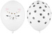 Balony 30 cm, Kotek, Pastel Pure White,  1 szt.