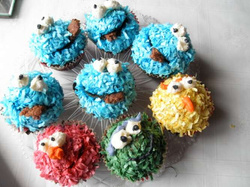 Posypka waflowa czerwona 20 gram , 1 op.