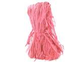 Rafia dekoracyjna, 1 szt, różowa
