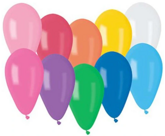 Balony pastelowe 15 cm, mix