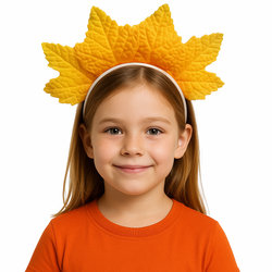Opaska na Głowę JESIEŃ Liscie Jesienne