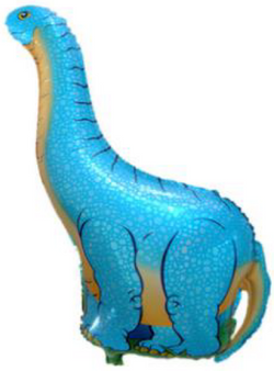 Balon foliowy Dinozaur, 96x68cm, 1szt.