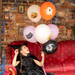 Balony Lateksowe Zestaw HALLOWEEN Mix 8szt.