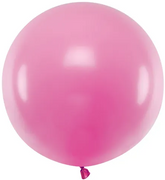 Balon okrągły 60 cm, Pastel Fuchsia