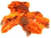 Piórka nakrapiane pomaranczowe op.3g