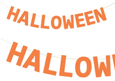 Baner Halloween, 2,5 m, pomarańczowy