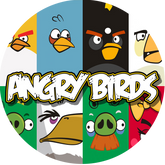 Opłatek tortowy 14 cm, Angry Birds 1 szt.