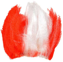 Peruka Kibica Reprezentacji Polski Biało Czerwona