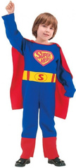 Kostium Strój Superbohater z Peleryną 130/140cm