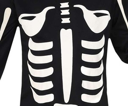 Kostium Strój Kościotrup Szkielet, 10-12 lat