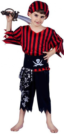 Kostium Strój Pirata Pirat Korsarz Morze 110/120cm