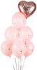Balony  Mom to Be, Pastelowy Różowy, 30cm, 1 szt.