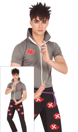 Kostium Strój Czarny NINJA Wojownik Anime 14-16lat