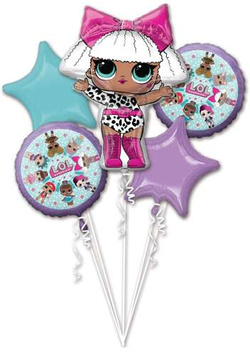 Bukiet balonów LOL Surprise, 1 kpl.