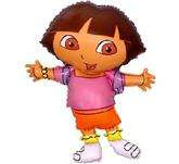 Balon foliowy 14" FX - "Dora", 1 szt.