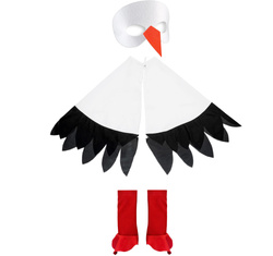 Zestaw Peleryna Nakładki + Maska BOCIAN