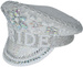 Czapka Oficerska z Diamentami BRIDE Panieński