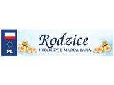 Tablice rejestr. weselne 50x11,5 cm, 1 szt.
