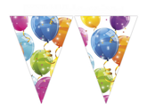 Girlanda Flagietki Sparkling Balloons 1 szt.