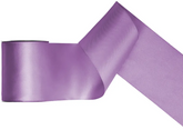 Tasiemka satynowa, lawenda, 100mm/25m