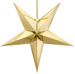 Gwiazda papierowa, 70cm, złoty, 1 szt.