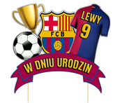 Topper FC Barcelona DUŻY W Dniu Urodzin 1szt.