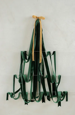 Tasiemka Welurowa, butelkowa zieleń, 15mm/10m