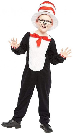 Kostium Strój Kot Kotek Artysta 110/120 cm