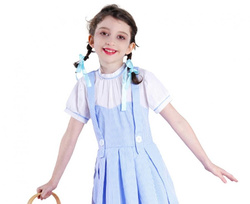 Kostium Strój Niebieska Dziewczynka Oz 110/120 cm