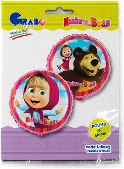Balon Grabo 18'' Masha i Niedzwiedz