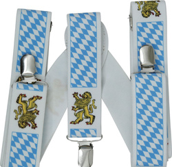 SZELKI Bawarskie Niebieskie w Romby OKTOBERFEST