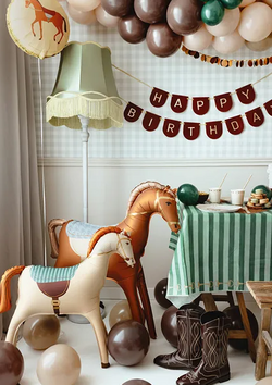 Balon Foliowy Stojący Konik KOŃ, 86,5x73 cm